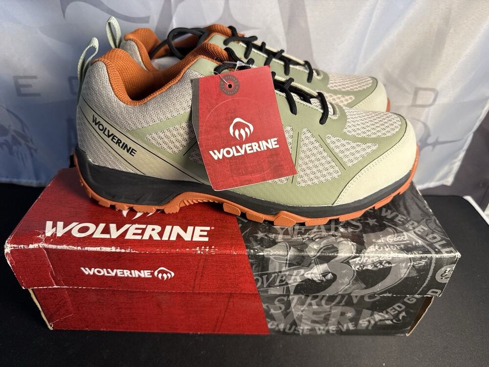 Wolverine Amherst II CarbonMax Safety Work Sneakers Men’s Size 11.5 NEW